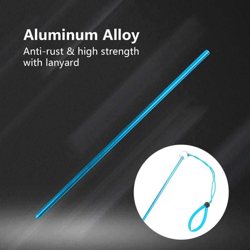 ORCATORCH Scuba Diving Pointer 13 inchs Aluminum Alloy Lobster Tickle Pointer Underwater Shaker Noise Maker Dive Stick Rod with Lanyard Multifunctional Scuba Diving Accessories - Image 5